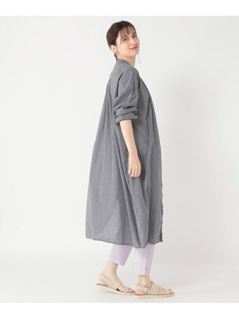 (W)ボイルピースダイSKPOP studio CLIP スタディオクリップ ワンピース・ドレス ワンピース グレー ブルー オレンジ ブラウン グリーン【送料無料】[Rakuten Fashion]のサムネイル