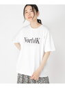 【SALE／39%OFF】(W)イロイロロゴT studio CLIP スタディオクリップ トップス カットソー・Tシャツ ホワイト ブラウン ブラック【RBA_E】[Rakuten Fashion]