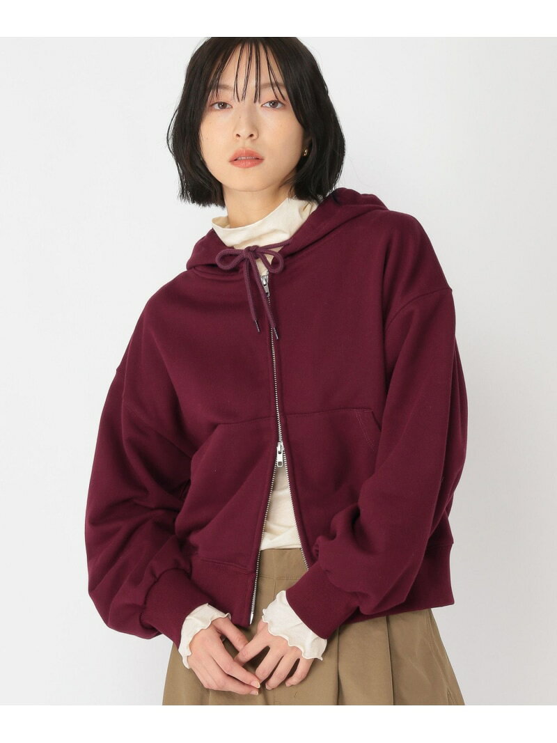 Rakuten - 【SALE／50%OFF】【daily CLIP】コンパクトZIPパーカー daily CLIP スタディオクリップ トップス スウェット・トレーナー カーキグリーン ホワイト【RBA_E】[Rakuten Fashion]