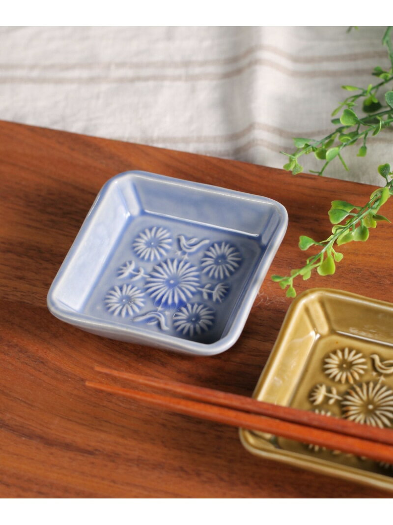 フリッカスクエア小皿 studio CLIP スタディオクリップ 食器・調理器具・キッチン用品 食器・皿 グリーン ブルー[Rakuten Fashion]のサムネイル