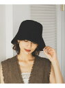 【SALE/51%OFF】洗えるサーモ日よけハット studio CLIP スタディオクリップ 帽子 ハット ベージュ ブラック【RBA_E】[Rakuten ...
