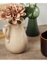 陶器フラワーベース カローレ studio CLIP スタディオクリップ インテリア・生活雑貨 フラワーベース・花瓶 ホワイト[Rakuten Fashion]