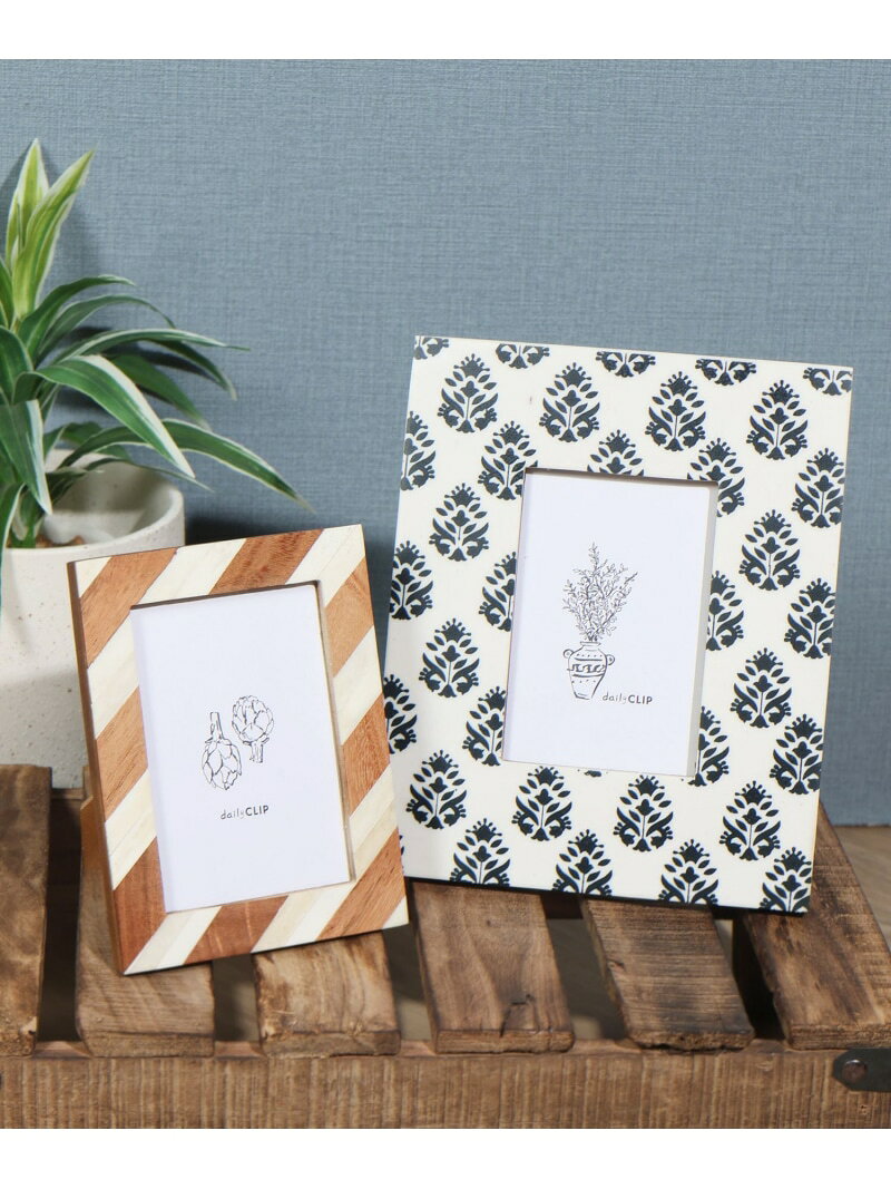 【daily CLIP】インドのボーンフレームA daily CLIP スタディオクリップ インテリア・生活雑貨 フォトフレーム・写真立て[Rakuten Fashion]