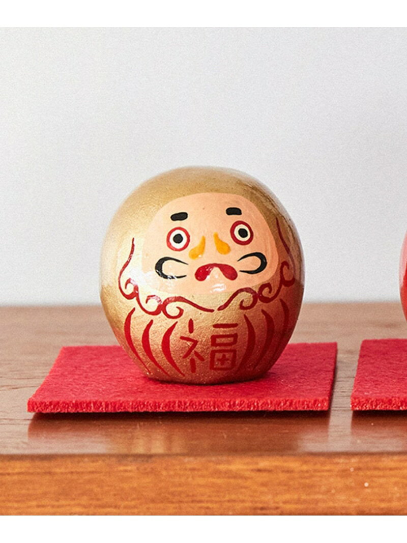 ペーパーマルシェだるま studio CLIP スタディオクリップ インテリア・生活雑貨 その他のインテリア・生活雑貨 ホワイト レッド ゴールド[Rakuten Fashion]のサムネイル