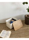 バンブー蓋ストレージボックスL《HOUSEHOLD GOODS》 HOUSEHOLD GOODS スタディオクリップ インテリア・生活雑貨 収納用品・棚・ラック...