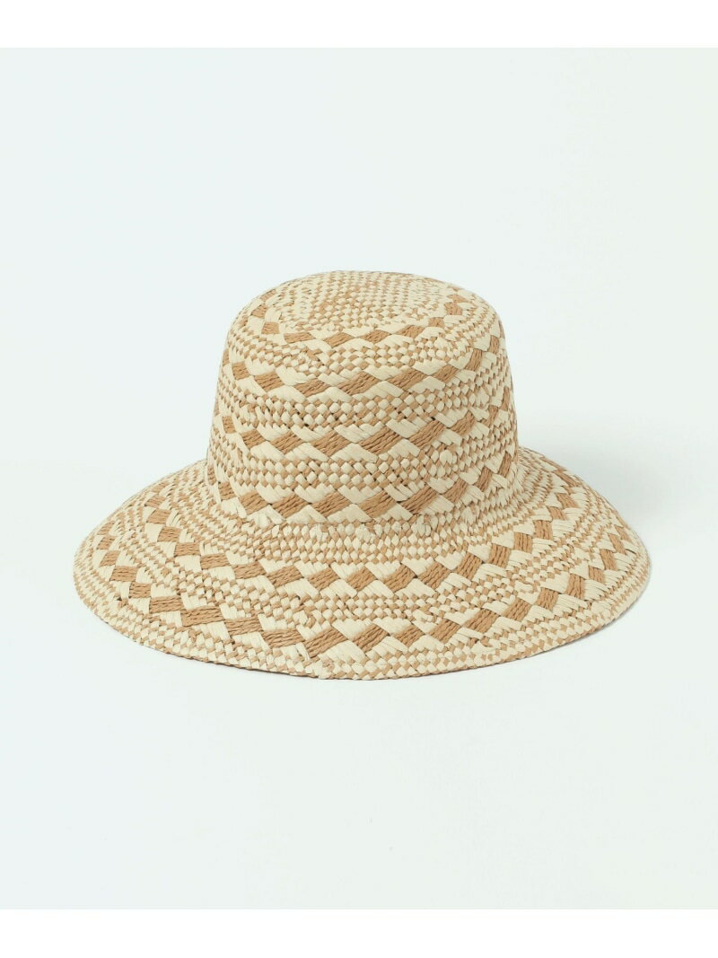 【daily CLIP】odds MIX柄ハット daily CLIP スタディオクリップ 帽子 ハット ベージュ【送料無料】[Rakuten Fashion]