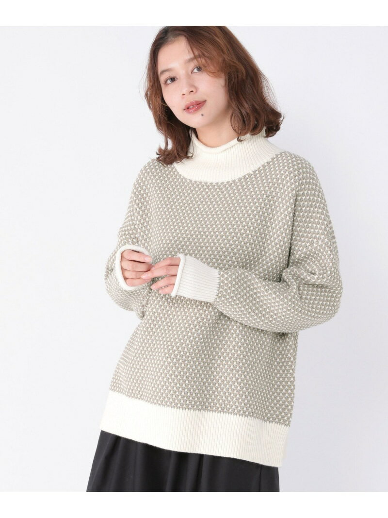 【SALE／48%OFF】7ゲージアソートロールネックプルオーバー studio CLIP スタディオクリップ トップス ニット ホワイト グレー ブラック オレンジ ブルー【RBA_E】[Rakuten Fashion]