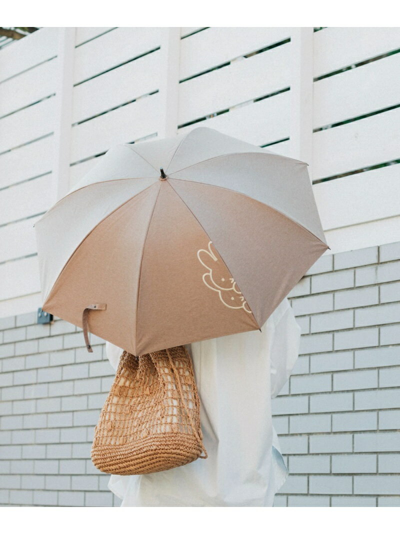 【SALE／20%OFF】エンブロイダリー日傘2《Dick Brunaコラボ》 studio CLIP スタディオクリップ ファッション雑貨 傘・長傘 ブラウン【RBA_E】[Rakuten Fashion]のサムネイル