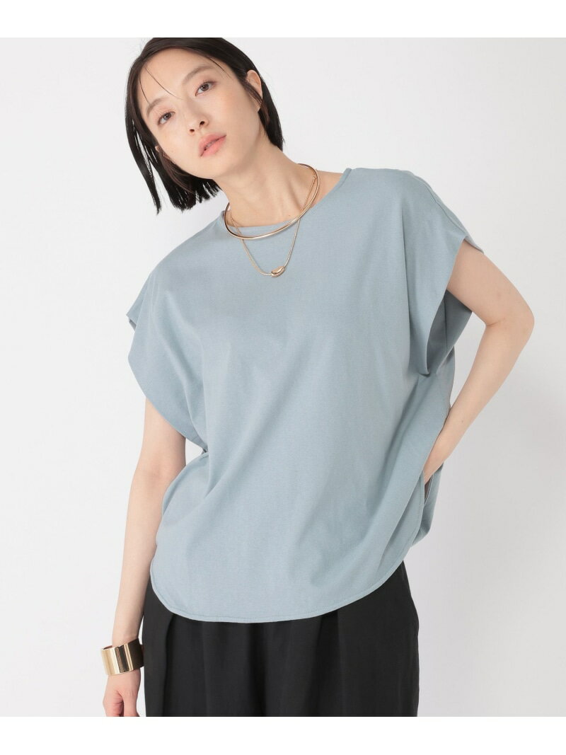 Rakuten - 【daily CLIP】ドルマンフレンチスリーブT daily CLIP スタディオクリップ トップス カットソー・Tシャツ ホワイト ブラック ブルー【送料無料】[Rakuten Fashion]