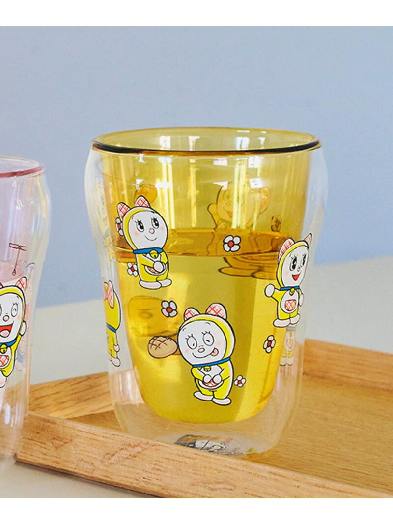 ダブルウォールグラス[ドラミちゃん] studio CLIP スタディオクリップ 食器・調理器具・キッチン用品 グラス・マグカップ・タンブラー[Rakuten Fashion]