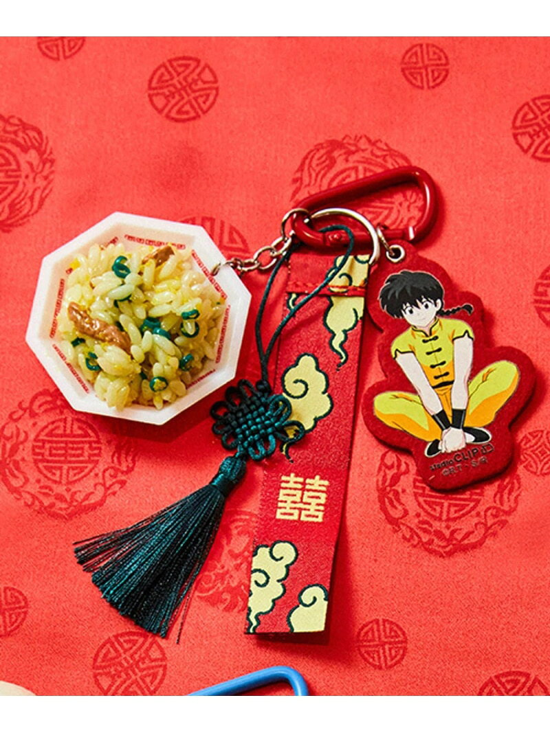 食品サンプル付きチャームストラップ[らんま1/2コラボ] studio CLIP スタディオクリップ ファッション雑貨 チャーム・キーチェーン[Rakuten Fashion]