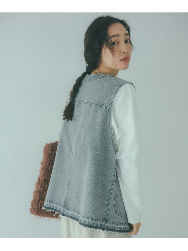 【SALE／40%OFF】ZIPデニムベスト《CLIP denim》 studio CLIP スタディオクリップ ...