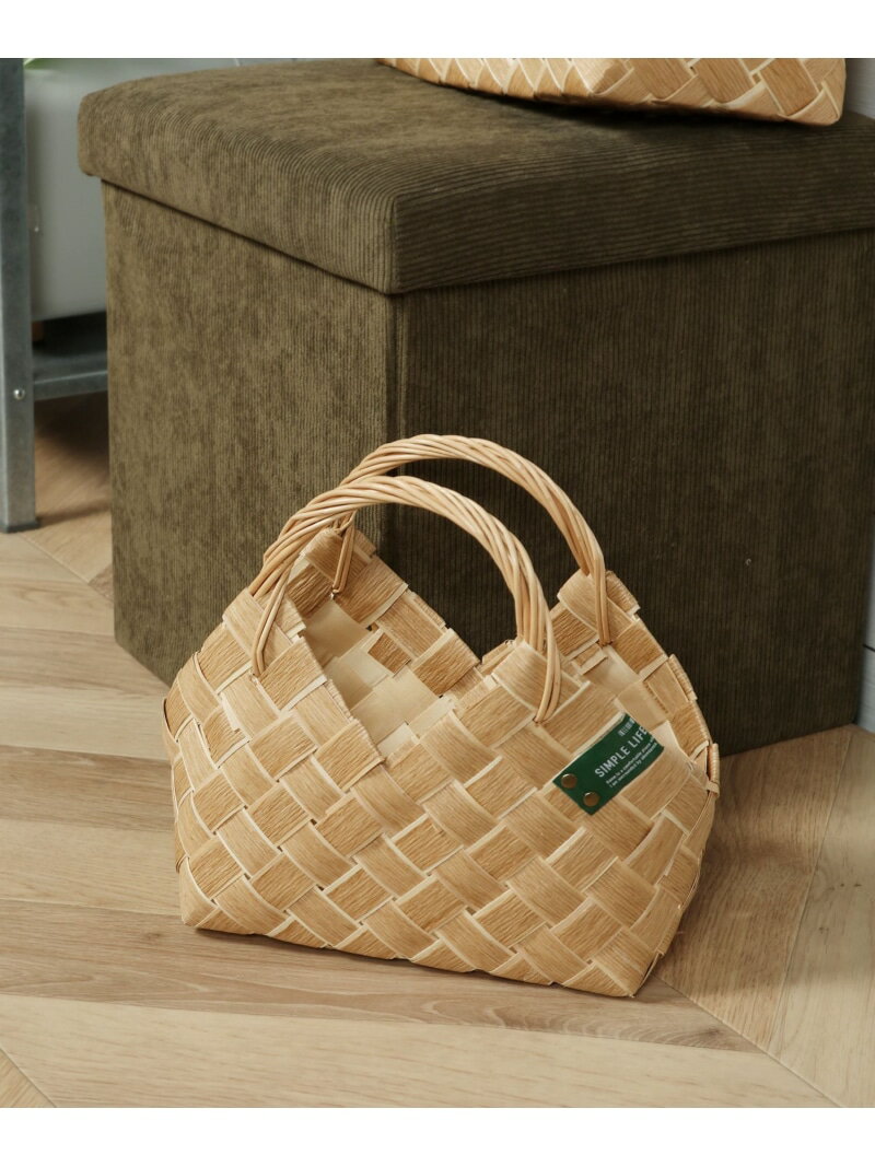 コットンウッドトライアングルバスケットM studio CLIP スタディオクリップ 財布・ポーチ・ケース ポーチ ベージュ[Rakuten Fashion]