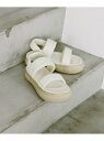 【PUMA】MAYU PAFFY SANDAL studio CLIP スタディオクリップ シューズ・靴 サンダル ホワイト ブラック【送料無料】[Rakute...