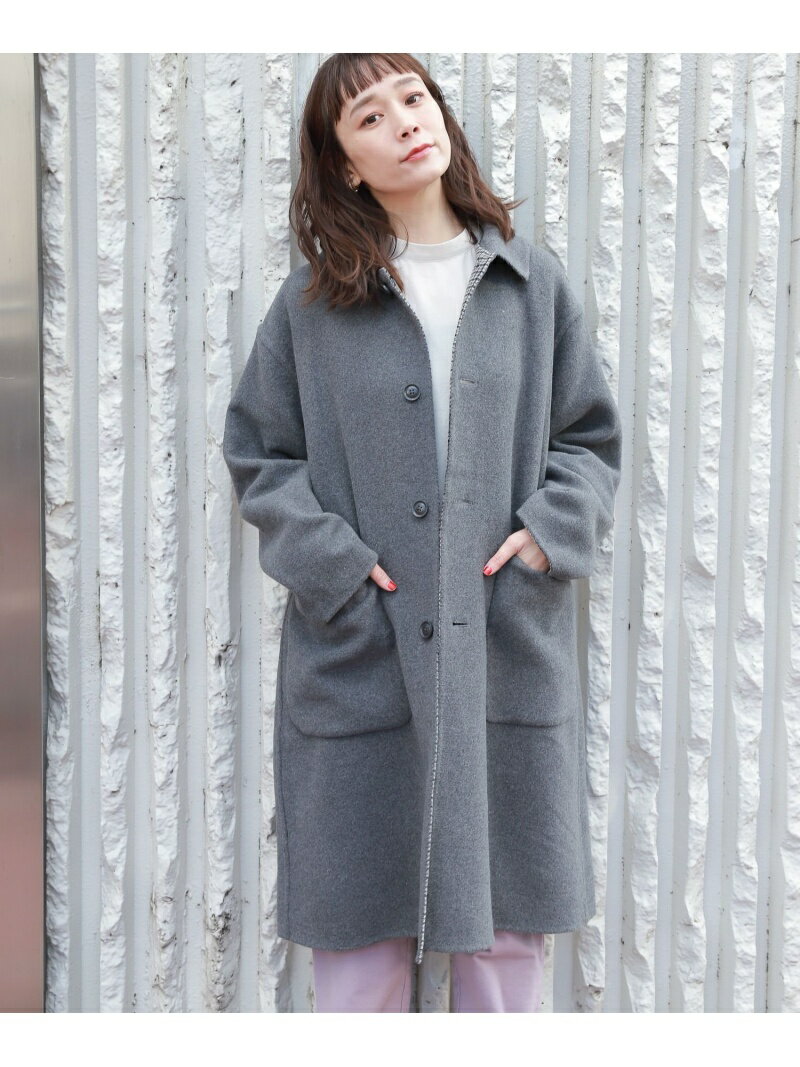 【SALE／10%OFF】マルチウェイリバーウールコート studio CLIP スタディオクリップ ジャケット・アウター その他のジャケット・アウター ベージュ ネイビー グレー【RBA_E】【送料無料】[Rakuten Fashion]のサムネイル