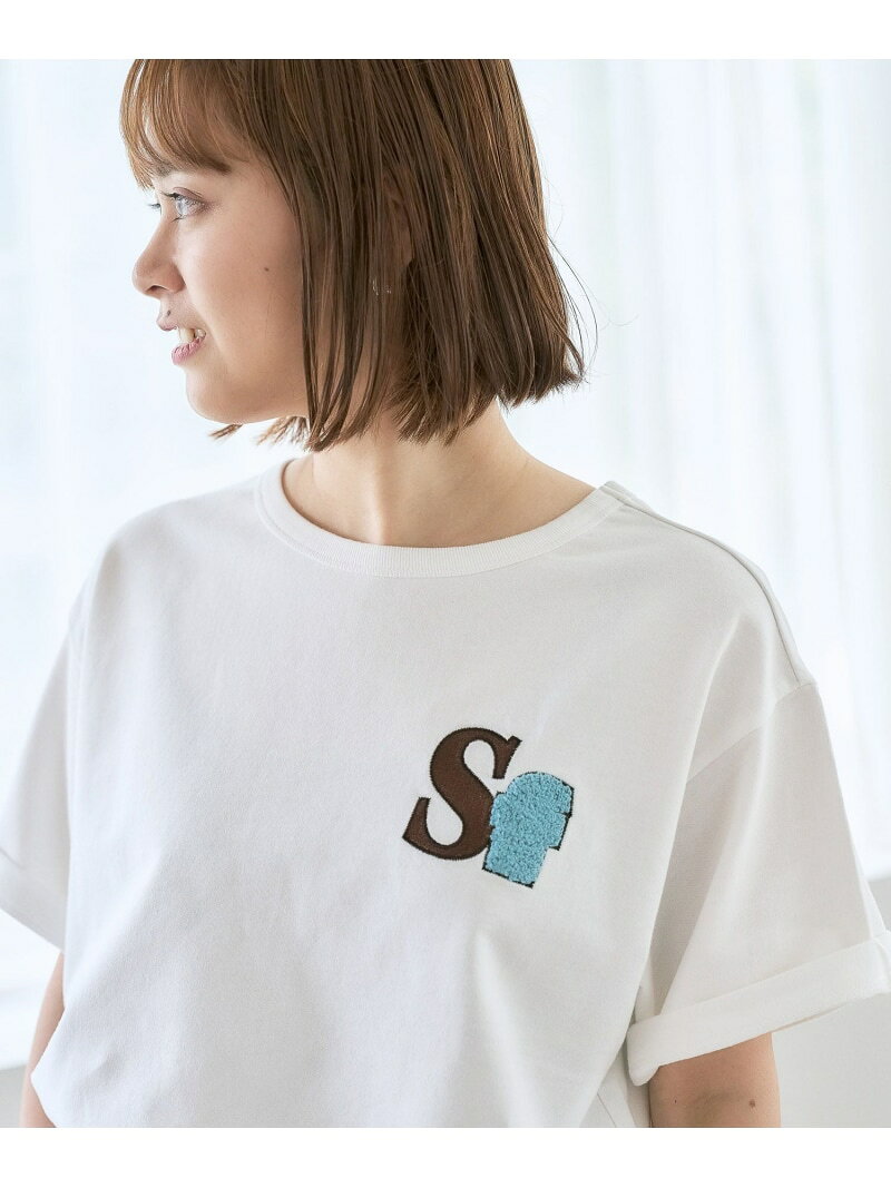 Rakuten - 【SALE／50%OFF】BIG刺繍ロゴTシャツ studio CLIP スタディオクリップ トップス カットソー・Tシャツ ピンク グレー ホワイト【RBA_E】[Rakuten Fashion]