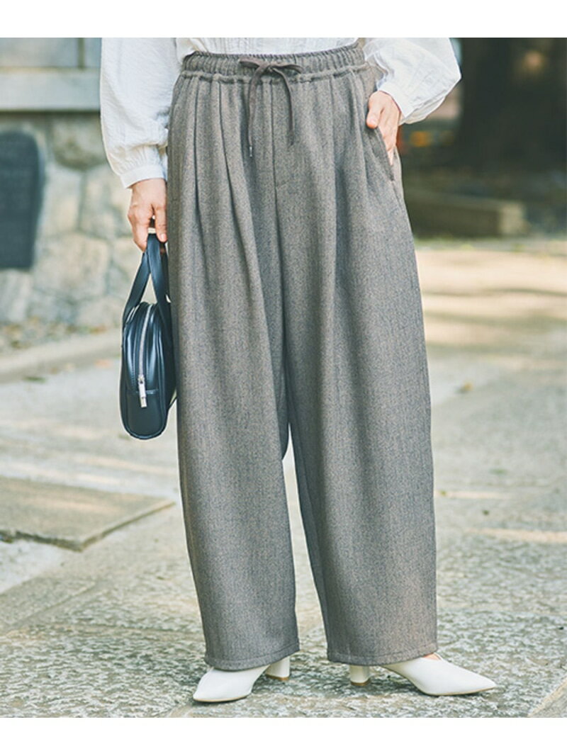 【SALE／50%OFF】ヘリンボーンカーブパンツ《オケージョン2025AW》 studio CLIP スタディオクリップ パンツ その他のパンツ【RBA_E】[Rakuten Fashion]