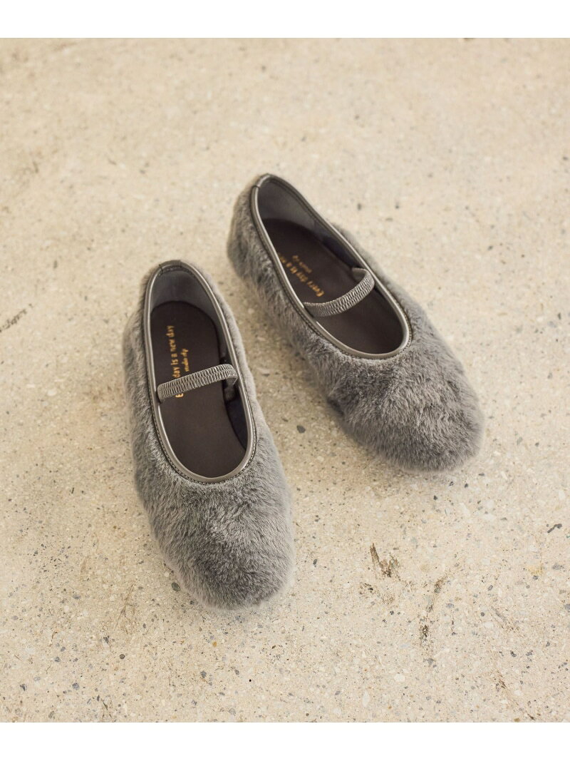 【消臭・抗菌防臭】フェイクファー柔らかパンプス studio CLIP スタディオクリップ シューズ・靴 パンプス グレー ブラック【送料無料】[Rakuten Fashion]