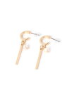 【SALE/30%OFF】メタルバー&パールピアス studio CLIP スタディオクリップ アクセサリー・腕時計 ピアス シルバー ゴールド【RBA_E】[...