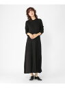 【SALE/60%OFF】切り替えフレアワンピース studio CLIP スタディオクリップ ワンピース・ドレス ワンピース カーキグリーン ブラック【RBA...