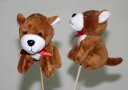 ワンちゃんピック 柴犬 ぬいぐるみ 茶色【アクセサリー】【資材】【花材】バレンタイン ホワイトデー アレンジ 花束 フラワーギフト 花の贈り物 誕生日 出産祝...