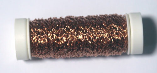 波型ワイヤー コッパー 銅色 フラワーデザイン 手芸 リース クリスマス クラフト 資材 針金
