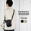 カンゴール ミニショルダーバッグ メンズ KANGOL カンゴール 型押しロゴ ショルダーバッグ ミニ ショルダー バッグ カジュアル ストリート ユニセックス 誕生日 プレゼント リゾート アウトドア