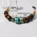 羽織紐 ホタルガラス ほたる玉 光るとんぼ玉 男女兼用 緑 エメラルドグリーン