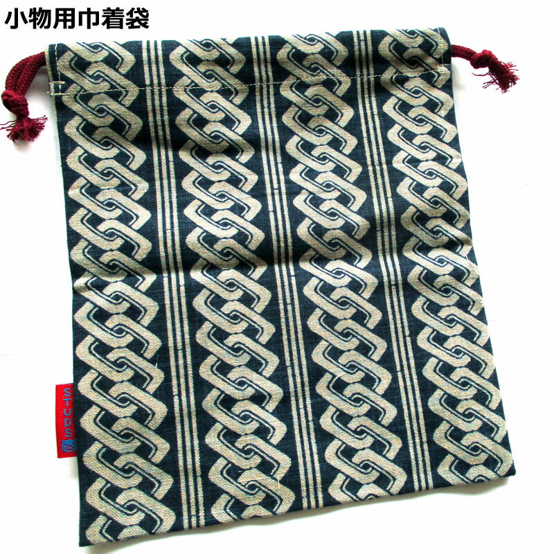 乐天商城 - 小物巾着袋 子持吉原 染コン和柄 巾着 小物BAG