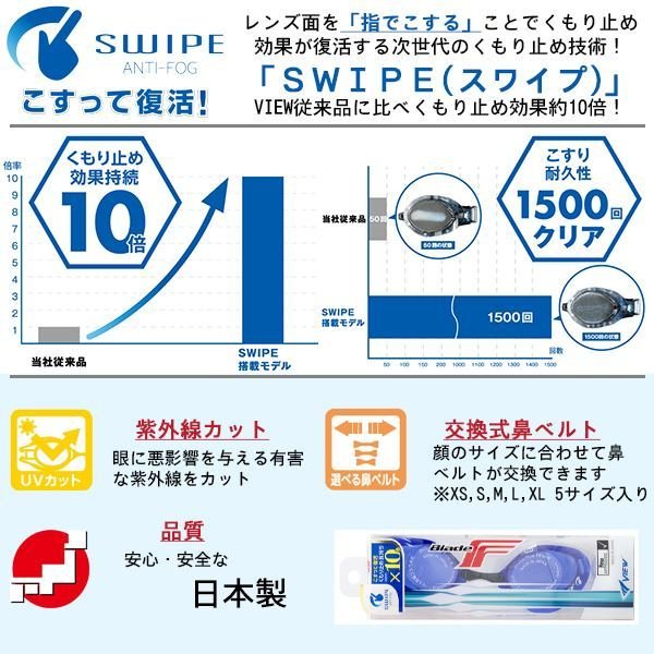 VIEW(�ӥ塼) �Υ󥯥å���� �졼���� �������� ����ᥬ�� ���� �ޤ�ߤ� �糰�����å� FINA��ǧ Blade F V122ESA ���Х� TABATA �᡼��������̵��