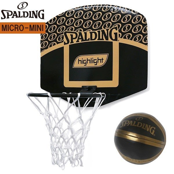 SPALDING スポルディング ゴールドハイライト マイク