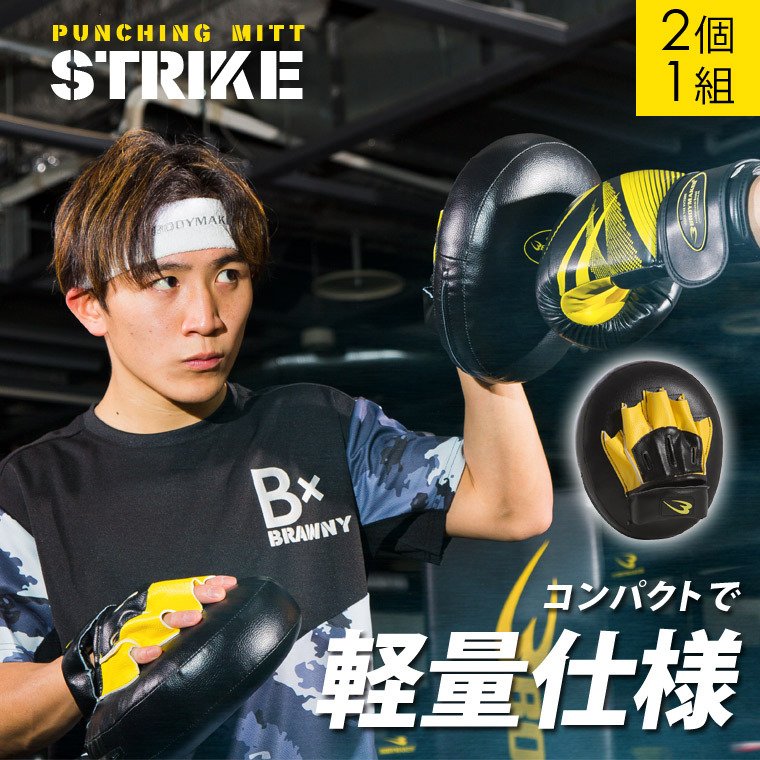 BODYMAKER ボディメーカー パンチングミットストライクボクシング 格闘技 キック トレーニング 総合格闘技 フィットネス エクササイズ