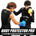 BODYMAKER ボディメーカー 　ボディプロテクタープロ2　ブラック　送料無料 格闘技 プロテクター 防具 サポーター 空手 武道