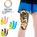 GONTEX ゴンテックス 山下り専用膝貼足+5 ヒザハッテ 膝・前腿サポートテープ 2 テーピング 伸縮　マラソン トレラン　トレッキング 追跡 メール便送料無料