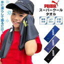 puma プーマ スーパークールタオル 接触冷感 タオル UVカット UPF50+ 冷たい 紫外線カット 抗菌 防臭 熱中症対策 メール便送料無料