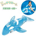 ミニ シャチフロート 浮輪 浮き輪 ウキワ フロート 水遊び 海 プール 川 子供 イルカ　送料無料