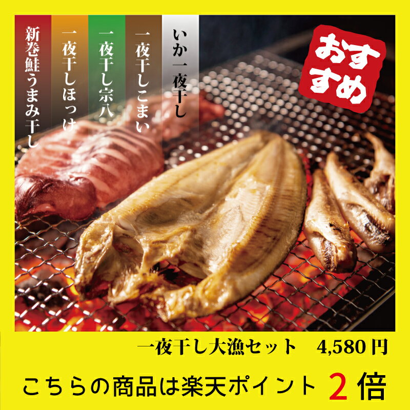 【味の物産市】一夜干し大漁セット
