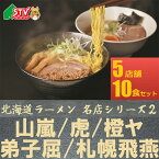 北海道 ラーメン 名店 10食セット さがみ屋 札幌飛燕 橙ヤ 弟子屈 虎 山嵐 味噌 黒醤油 背脂豚骨 濃厚 こってり ちぢれ麺 行列 人気 王道 上位 だいだいや てしかが とら やまあらし SR045 STV 札幌テレビ