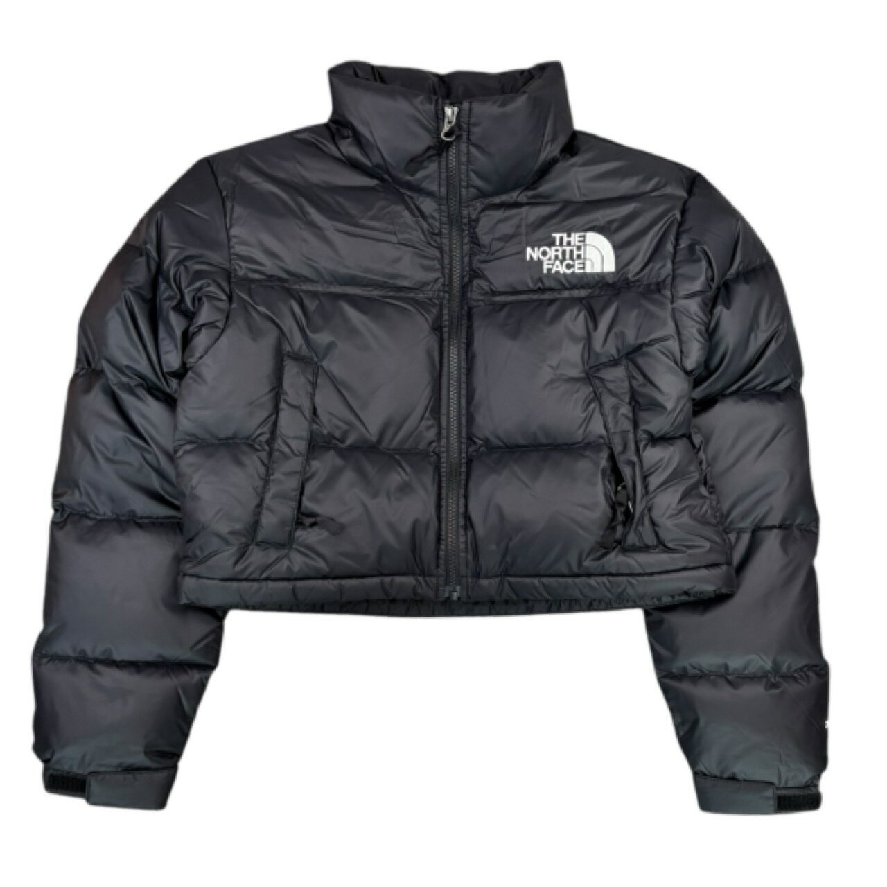 �� �Ρ����ե����� The North Face ������ ���硼�Ⱦ� �����åץ� NF0A5GGE �̥ץ� �֥�å� ���㥱�å� THE NORTH FACE W NUPTSE SHORT JKT