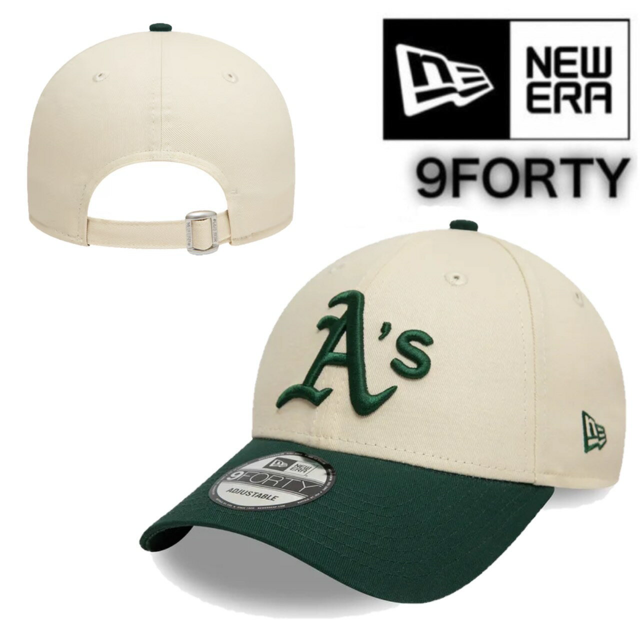 【New Era】NY Adjustable Cap ロゴ バイカラー キャップ 帽子 楽天市場】ニューエラ バイカラー(カラーベージュ)の通販