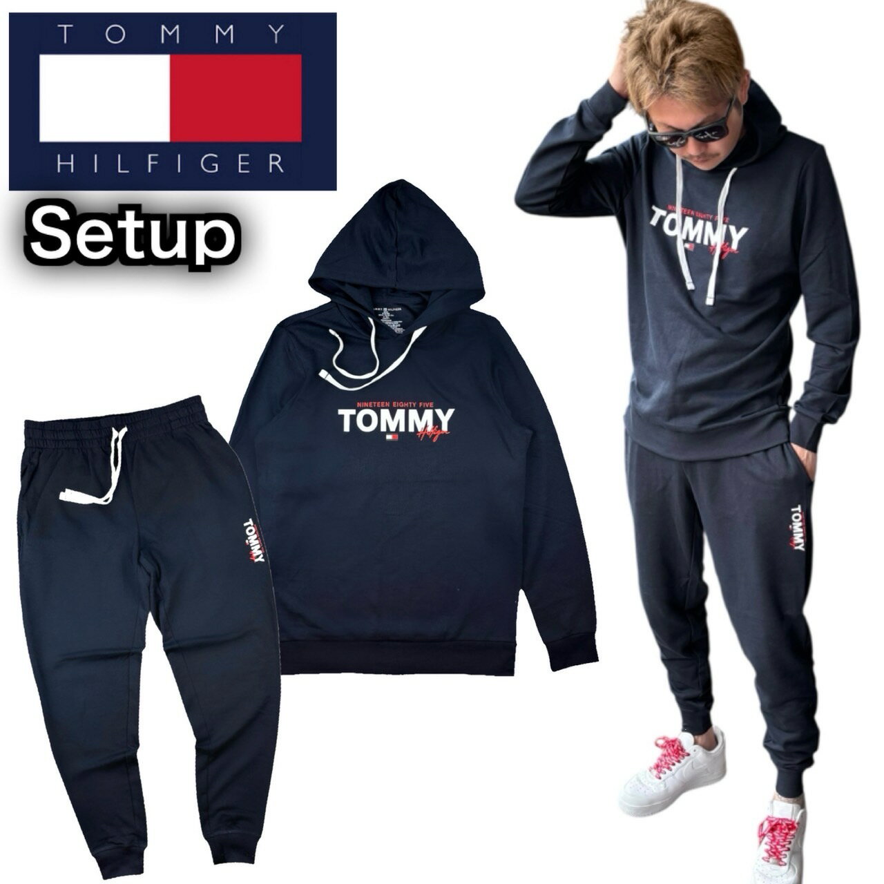 トミーフィルガー/セットアップ Amazon.co.jp: [Tommy Hilfiger] (トミーヒルフィガー) セットアップ