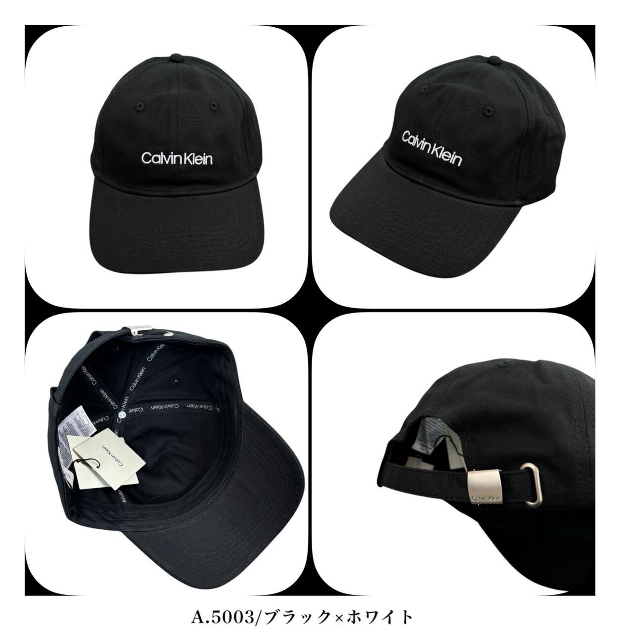 楽天市場】カルバンクライン キャップ（カラーブラック）（バッグ 