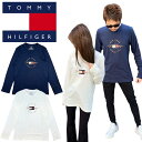 トミーヒルフィガー Tommy Hilfiger ロンT 長袖 Tシャツ ロゴ メンズ レディース 09T4329 丸首 部屋着 ルームウェア TOMMY HILFIGER L/S CREW NECK