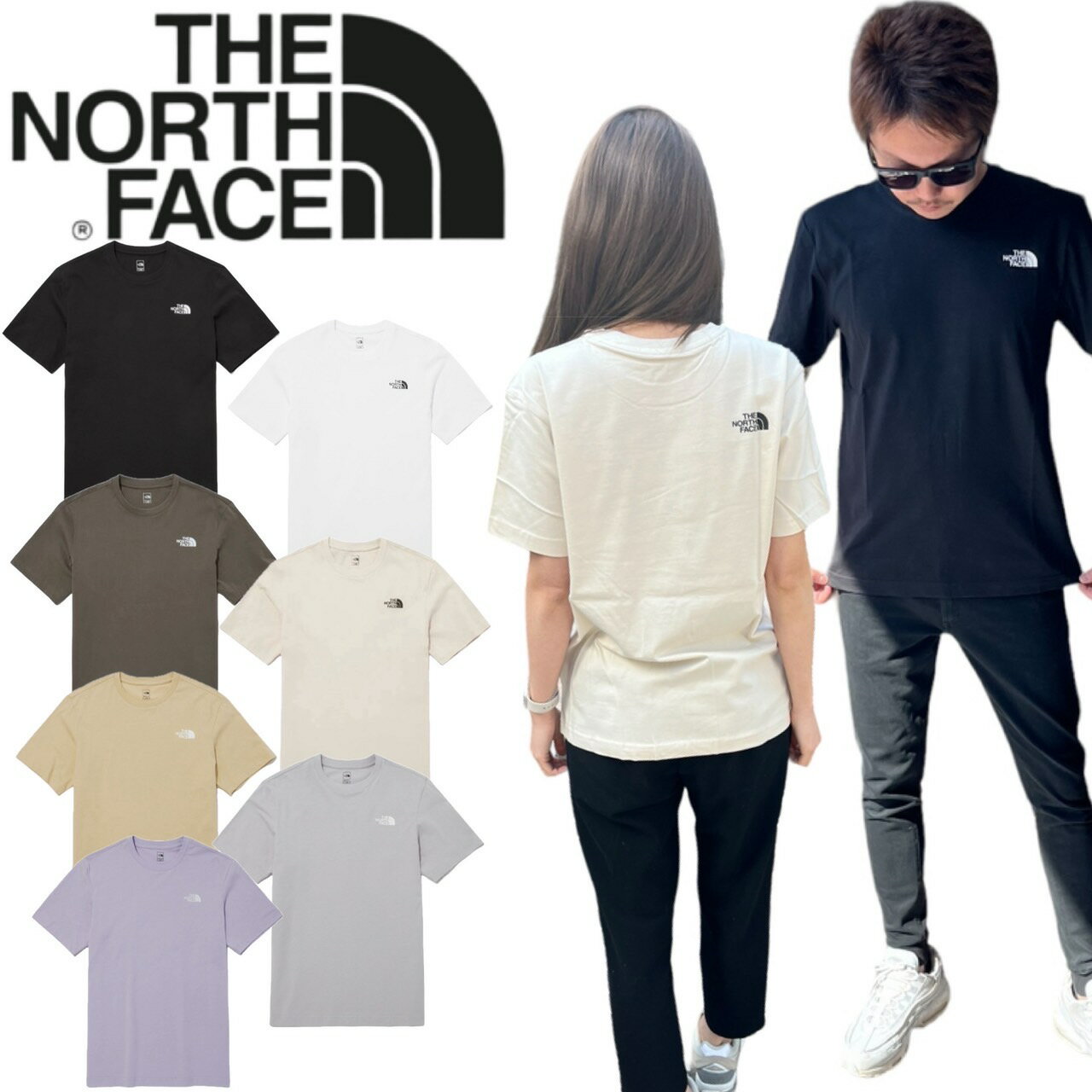 U m[XtFCX The North Face TVc  Jbg\[ Rbg NT7U ێ N[lbN Y fB[X S THE NORTH FACE COTTON S S TEE