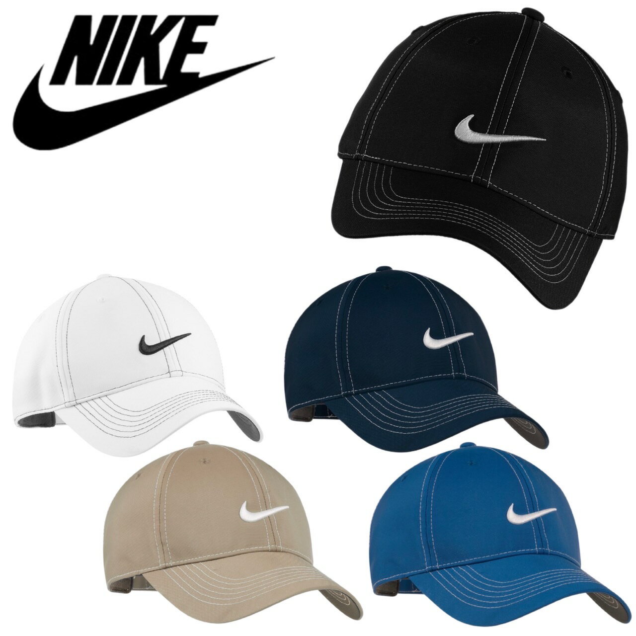 ナイキ キャップ メンズ ナイキ Nike キャップ 帽子 333114 刺繍ロゴ 全5色 ドライフィット 速乾 メンズ レディース スポーツ 紫外線対策 調節可 ヘリテージ86 NIKE SWOOSH FRONT CAP