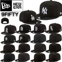 ニューエラ NEWERA キャップ 帽子 9FIFTY ヤンキー LA ドジャース パドレス 950 ワンサイズ MLB 黒 スナップバック メジャーリーグ 男女 NEWERA 9FIFTY CAP