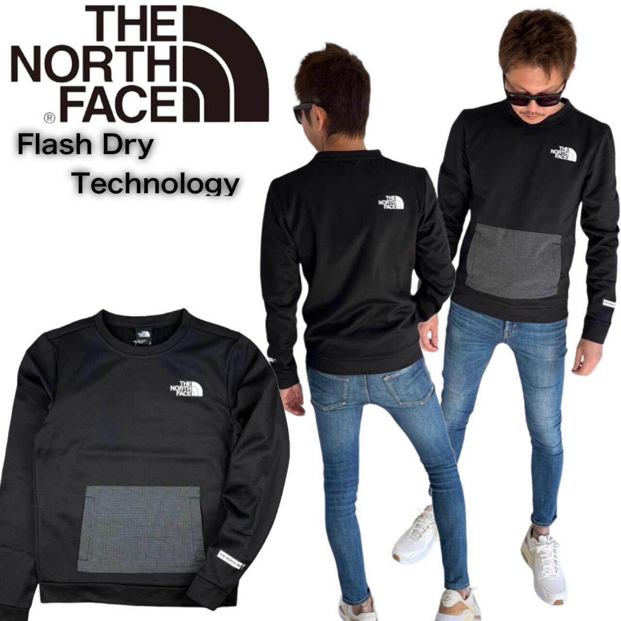 ザ・ノース・フェイス トレーナー メンズ ザ ノースフェイス The North Face トレーナー トップス NF0A5IBX メンズ 裏起毛 クルーネック プルオーバー ブラック THE NORTH FACE M MA CREW