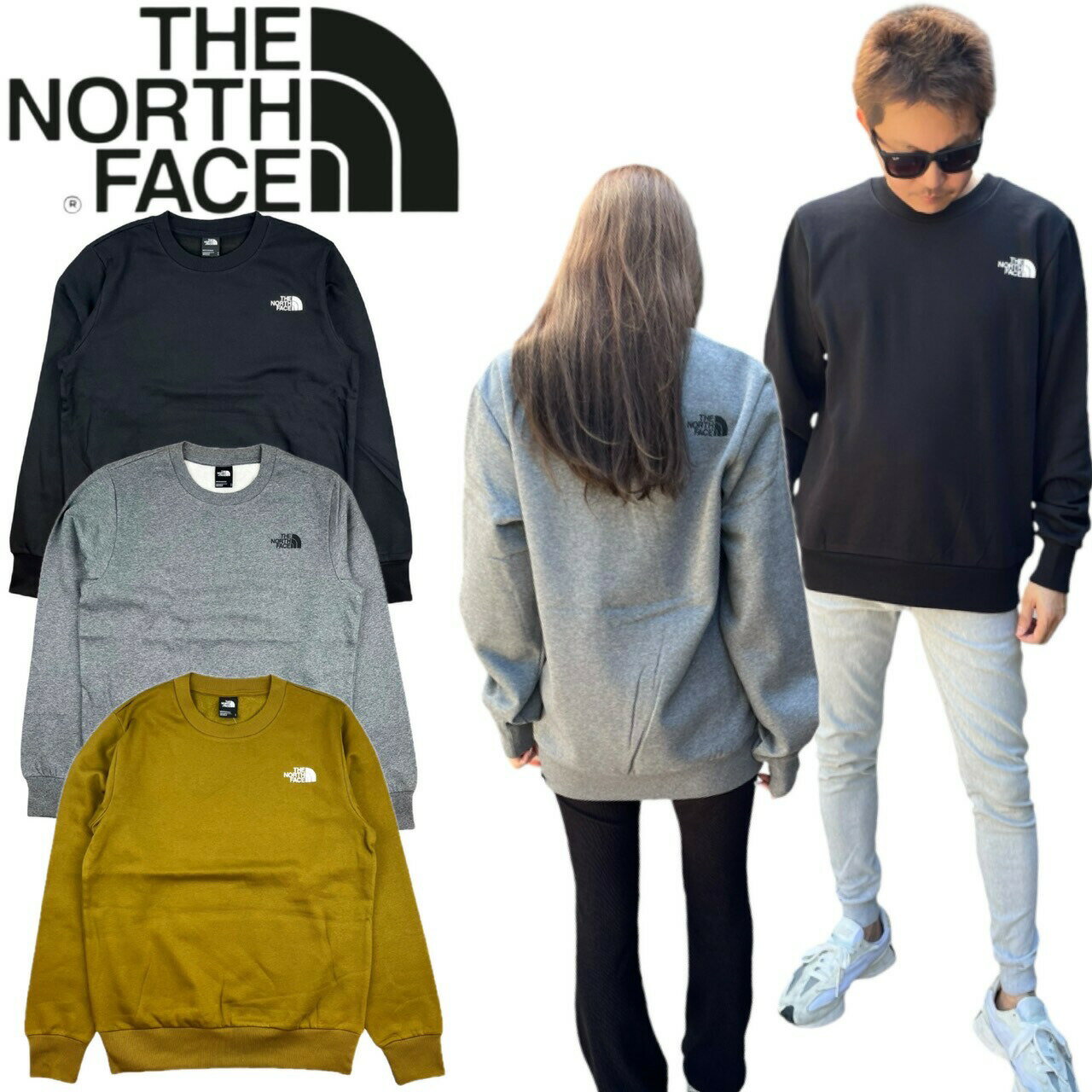 ザ ノースフェイス The North Face トレーナー NF0A89FB プルオーバー ユニセックス メンズ レディース 裏起毛 スウェット THE NORTH FACE M SIMPLEDOME CREWのサムネイル