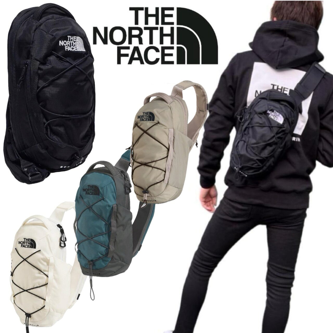 ザ ノースフェイス The North Face カバン ショルダーバッグ ボディバッグ ブラック NF0A52UP メンズ レディース THE NORTH FACE BOREALIS SLING
