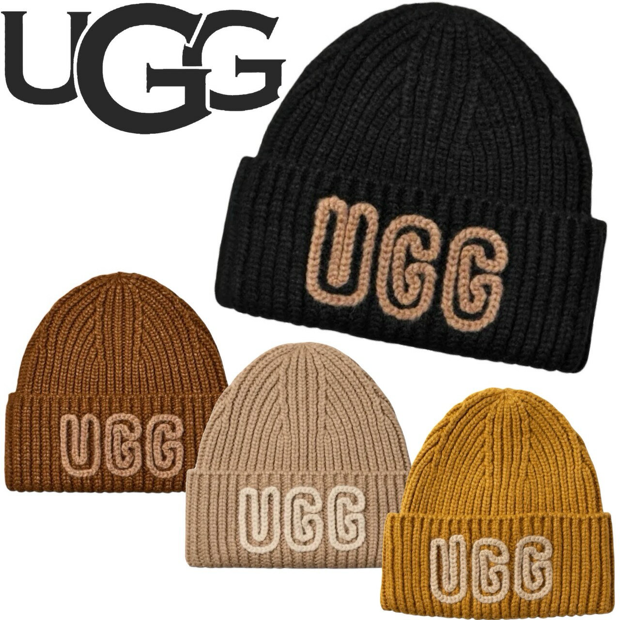 楽天市場】ugg ニット帽（レディース帽子｜帽子）：バッグ・小物